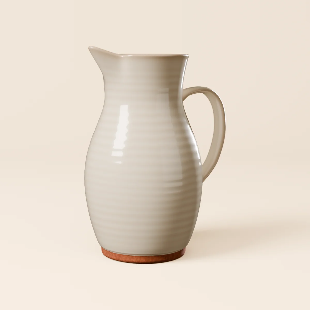 Brocca Lenta smalto Latte